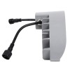 GLOBOSTAR® TREELIGHT-WINA 90681 Κυρτή Μπάρα Φωτισμού Wall Washer για Φυτά - Δέντρα LED 12W 1320lm 30° DC 24V Αδιάβροχο IP65 Θερμό Λευκό 2700K Dimmable - Γκρι Ανθρακί - Μ23.5 x Π7.5 x Υ12cm - 3 Χρόνια Εγγύηση