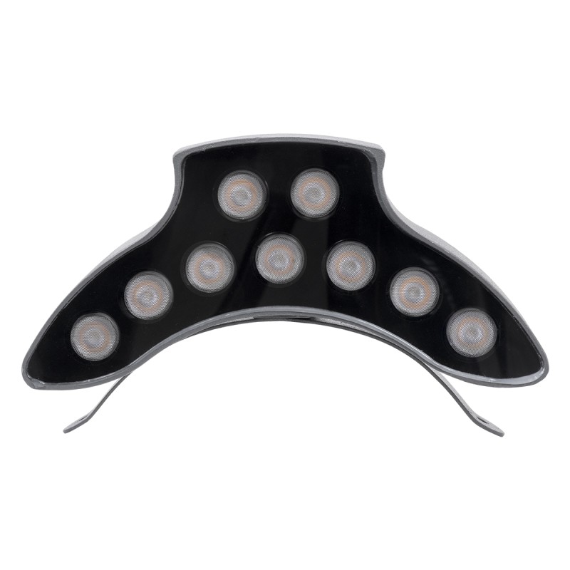 GLOBOSTAR® TREELIGHT-PINA 90682 Κυρτή Μπάρα Φωτισμού Wall Washer για Φυτά - Δέντρα LED 9W 990lm 30° DC 24V Αδιάβροχο IP65 Θερμό Λευκό 2700K Dimmable - Γκρι Ανθρακί - Μ20.5 x Π5.5 x Υ12cm - 3 Χρόνια Εγγύηση