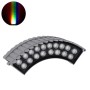 GLOBOSTAR® TREEJINA 90692 Κυρτή Μπάρα Φωτισμού Wall Washer για Φυτά - Δέντρα LED 18W 1530lm 10° DC 24V Αδιάβροχο IP67 Πολύχρωμο RGBW Dimmable DMX512 - Bridgelux SMD Chip - Γκρι Ανθρακί - Μ29 x Π11 x Υ10.5cm - 3 Χρόνια Εγγύηση