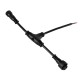 GloboStar® 90707 Ταχυσύνδεσμος Τροφοδοσίας T για Wall Washer και Προβολείς IP65 - 2 Καλώδια +/- σε Power Connector 5 PIN Female & Power Connector 5 PIN Male για Πολύχρωμα RGB+RGBW GloboStar® 90707 Ταχυσύνδεσμος Τροφοδοσίας T για Wall Washer και Προβολείς IP65 - 2 Καλώδια +/- σε Power Connector 5 PIN Female & Power Connector 5 PIN Male για Πολύχρωμα RGB+RGBW