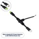 GloboStar® 90711 Ταχυσύνδεσμος Τροφοδοσίας T για Wall Washer Tuber - 2 Καλώδια +/- σε Power Connector 5 PIN Male & Power Connector 5 PIN Female για Πολύχρωμα RGB+RGBW Tuber GloboStar® 90711 Ταχυσύνδεσμος Τροφοδοσίας T για Wall Washer Tuber - 2 Καλώδια +/- σε Power Connector 5 PIN Male & Power Connector 5 PIN Female για Πολύχρωμα RGB+RGBW Tuber