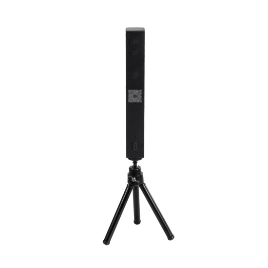 GloboStar® DIGICOLUMN 90761 Επιτραπέζιο Φωτιστικό Πορτατίφ με Ηχομπάρα LED 8W 640lm 90° DC 5V IP20 RGB Dimmable Μαύρο Πλαστικό με Μαύρο Αλουμίνιο - Μ2.3 x Π2.5 x Υ19cm - 2 Χρόνια Εγγύηση GloboStar® DIGICOLUMN 90761 Μοντέρνο Επιτραπέζιο Φωτιστικό Γραφείου WiFi Digital Pixel Rhythm Music Bar LED 8W 640lm 90° DC 5V με USB 2.0 & WiFi Mobile APP IP20 - Εναλλαγή Φωτισμού μέσω WiFi Εφαρμογής - Πολύχρωμο RGB - Dimmable - Μαύρο - Μ2.3 x Π2.5 x