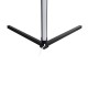 GLOBOSTAR® DIGICOLUMN 90763 Μοντέρνο Επιδαπέδιο Γραμμικό Ψηφιακό Φωτιστικό Digital Pixel Symphony Bar με RF Ασύρματο Χειριστήριο LED 16W 1280lm 180° DC 5V με USB 2.0 IP20 Πολύχρωμο RGB Dimmable - Μαύρο - Φ3 x Υ165cm - 2 Χρόνια Εγγύηση