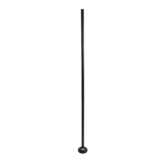 GLOBOSTAR® DIGICOLUMN 90764 Μοντέρνο Επιδαπέδιο Γραμμικό Ψηφιακό Φωτιστικό Digital Pixel Symphony Bar με RF Ασύρματο Χειριστήριο LED 16W 1280lm 180° DC 5V με USB 2.0 IP20 Πολύχρωμο RGB Dimmable - Μαύρο - Φ3 x Υ165cm - 2 Χρόνια Εγγύηση