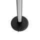 GLOBOSTAR® DIGICOLUMN 90764 Μοντέρνο Επιδαπέδιο Γραμμικό Ψηφιακό Φωτιστικό Digital Pixel Symphony Bar με RF Ασύρματο Χειριστήριο LED 16W 1280lm 180° DC 5V με USB 2.0 IP20 Πολύχρωμο RGB Dimmable - Μαύρο - Φ3 x Υ165cm - 2 Χρόνια Εγγύηση