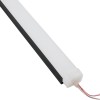 GloboStar® CON-NEONIO 90771-3M  Προφίλ Αλουμινίου 3 Μέτρων - Βάση Στήριξης για την NEONIO Digital Neon Flex LED 14.4W/m 12VDC με Π3 x Υ2cm - Μαύρο - Μ300 x Π2.9 x Υ1.9cm