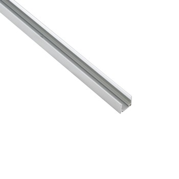 GLOBOSTAR® NEONIO-C 90774-3M Βάση Στήριξης για Neon Flex LED Αδιάβροχο IP65 - Ασημί Ματ - Μ300 x Π1.2 x Υ1.3cm