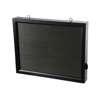 GLOBOSTAR® DISPLAY 90800 Κυλιόμενη Ψηφιακή Επιγραφή 64x48cm P10 Μονής Όψης LED AC 220-240V Αδιάβροχο IP65 Ψυχρό Λευκό 6000K - WiFi Control μέσω FK APP - Αισθητήρας Θερμοκρασίας & Υγρασίας - Μ72 x Π9 x Υ56cm - 2 Χρόνια Εγγύηση