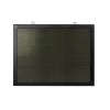 GloboStar® DISPLAY 90804 LED Scrolling Display 64x48cm - Κυλιόμενη Ψηφιακή Πινακίδα / Επιγραφή Διπλής Όψης P10 LED SMD AC 220-240V - Λειτουργία μέσω Wi-Fi με Εφαρμογή APP - Αισθήτηρας Θερμοκρασίας και Υγρασίας - Αδιάβροχο IP65 - Μ70 x Π11 x Υ54.5cm - Ψυχρ