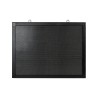 GloboStar® DISPLAY 90805 LED Scrolling Display 64x48cm - Κυλιόμενη Ψηφιακή Πινακίδα / Επιγραφή Διπλής Όψης P10 LED SMD AC 220-240V - Λειτουργία μέσω Wi-Fi με Εφαρμογή APP - Αισθήτηρας Θερμοκρασίας και Υγρασίας - Αδιάβροχο IP65 - Μ70 x Π11 x Υ54.5cm - Πράσ
