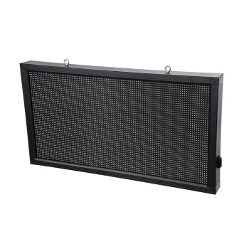 GLOBOSTAR® DISPLAY 90810 Κυλιόμενη Ψηφιακή Επιγραφή 96x48cm P10 Μονής Όψης LED AC 220-240V Αδιάβροχο IP65 Μπλε - WiFi Control μέσω FK APP - Αισθητήρας Θερμοκρασίας & Υγρασίας - Μ104 x Π9 x Υ56cm - 2 Χρόνια Εγγύηση