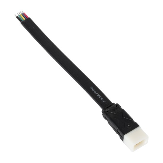 GloboStar® 90816 Ταχυσύνδεσμος Τροφοδοσίας για Wall Washer Tube IP65 - 5 Καλώδια +/- σε Power Connector 5 PIN Male για Πολύχρωμα RGB+RGBW GloboStar® 90816 Ταχυσύνδεσμος Τροφοδοσίας για Wall Washer Tube IP65 - 5 Καλώδια +/- σε Power Connector 5 PIN Male για Πολύχρωμα RGB+RGBW