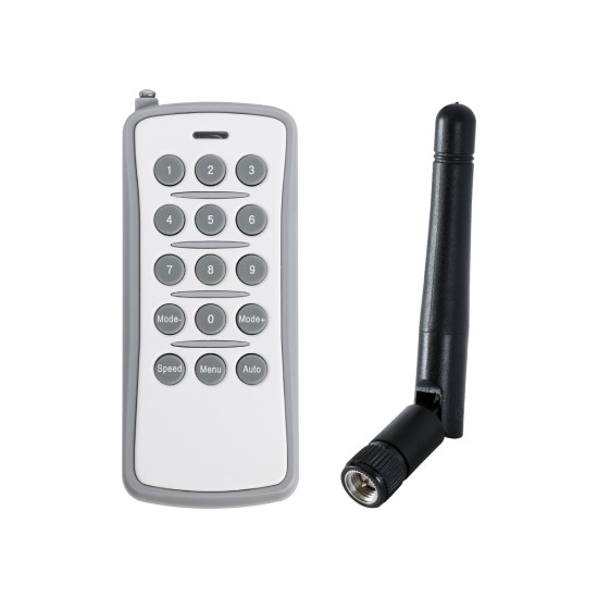 GLOBOSTAR® SEEKWAY-REM 90828 RF Ασύρματο Χειριστήριο & Κεραία για Ψηφιακό Controller Seekway SY-418 DC 12V 1 x 23A Μπαταρία IP20 - Μ5 x Π1.5 x Υ11.5cm - 2 Χρόνια Εγγύηση GLOBOSTAR® SEEKWAY-REM 90828 RF Ασύρματο Χειριστήριο & Κεραία για Ψηφιακό Controller Seekway SY-418 DC 12V 1 x 23A Μπαταρία IP20 - Μ5 x Π1.5 x Υ11.5cm - 2 Χρόνια Εγγύηση