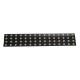 GloboStar® 90830 4 x Digital Pixel Addressable Facade Aluminum Bars - 4 x Ψηφιακές Μπάρες Αλουμινίου Πρόσοψης Κτιρίων LED SMD 3535 45W 60LED 60PIXEL SPI/TTL Protocol IC UCS512B 2700lm 120° DC 12V IP67 RGB - Μαύρο Σώμα - Μ400 x Π4.5 x Υ3.6cm - 4 Μπάρες