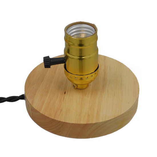 GloboStar® NOX 91047 Μοντέρνο Επιτραπέζιο Φωτιστικό Πορτατίφ Μονόφωτο 1 x E27 IP20 Μπεζ Ξύλο με Χρυσό Μέταλλο - Μ12 x Π12 x Υ10.6cm GloboStar® NOX GOLD 91047 Μοντέρνο Επιτραπέζιο Φωτιστικό Γραφείου Κομοδίνου Μονόφωτο με Ντουί E27 Χρυσό και Διακόπτη ON/OFF Δρύινο Φ4 x Υ9cm