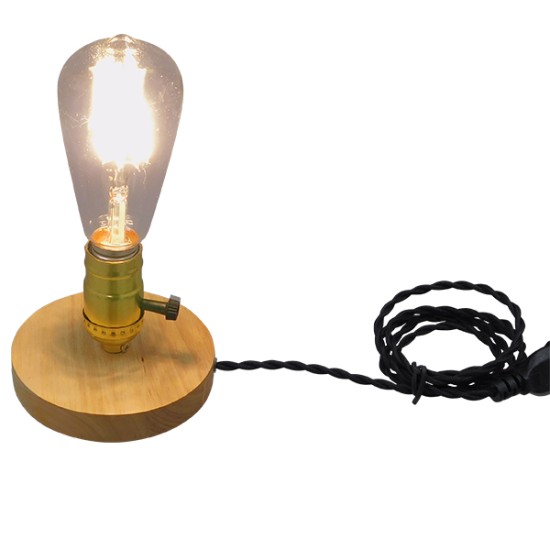 GloboStar® NOX 91047 Μοντέρνο Επιτραπέζιο Φωτιστικό Πορτατίφ Μονόφωτο 1 x E27 IP20 Μπεζ Ξύλο με Χρυσό Μέταλλο - Μ12 x Π12 x Υ10.6cm GloboStar® NOX GOLD 91047 Μοντέρνο Επιτραπέζιο Φωτιστικό Γραφείου Κομοδίνου Μονόφωτο με Ντουί E27 Χρυσό και Διακόπτη ON/OFF Δρύινο Φ4 x Υ9cm