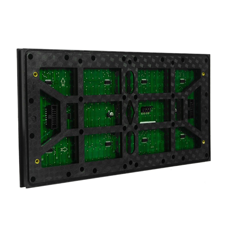 GLOBOSTAR® MODULCO 90380 Module Πλακίδιο Κυλιόμενης Ψηφιακής Επιγραφής/Οθόνης 32x16cm P10 LED 40W Nits ≥5500cd/㎡ DC 5V Αδιάβροχο IP65 Κόκκινο - Μ32 x Π16 x Υ1.5cm - 2 Χρόνια Εγγύηση