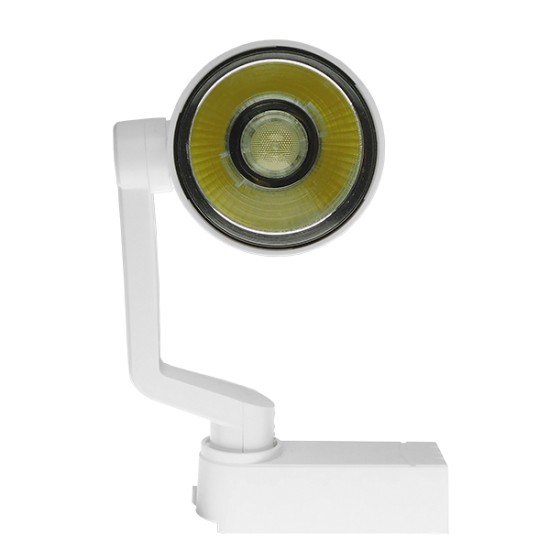 Globostar S-40022 Μονοφασικό Bridgelux COB LED Φωτιστικό Σποτ Ράγας 15W 230V 1800lm 24° Ψυχρό Λευκό 6000k Globostar S-40022 Μονοφασικό Bridgelux COB LED Φωτιστικό Σποτ Ράγας 15W 230V 1800lm 24° Ψυχρό Λευκό 6000k