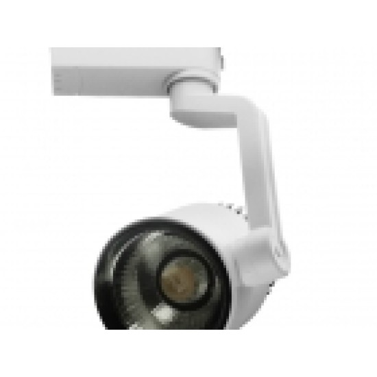Globostar S-40022 Μονοφασικό Bridgelux COB LED Φωτιστικό Σποτ Ράγας 15W 230V 1800lm 24° Ψυχρό Λευκό 6000k Globostar S-40022 Μονοφασικό Bridgelux COB LED Φωτιστικό Σποτ Ράγας 15W 230V 1800lm 24° Ψυχρό Λευκό 6000k
