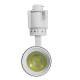 Globostar S-40010 Μονοφασικό Bridgelux COB LED Λευκό Φωτιστικό Σποτ Ράγας 10W 230V 1300lm 30° Ψυχρό Λευκό 6000k Globostar S-40010 Μονοφασικό Bridgelux COB LED Λευκό Φωτιστικό Σποτ Ράγας 10W 230V 1300lm 30° Ψυχρό Λευκό 6000k
