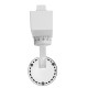 Globostar S-40010 Μονοφασικό Bridgelux COB LED Λευκό Φωτιστικό Σποτ Ράγας 10W 230V 1300lm 30° Ψυχρό Λευκό 6000k Globostar S-40010 Μονοφασικό Bridgelux COB LED Λευκό Φωτιστικό Σποτ Ράγας 10W 230V 1300lm 30° Ψυχρό Λευκό 6000k