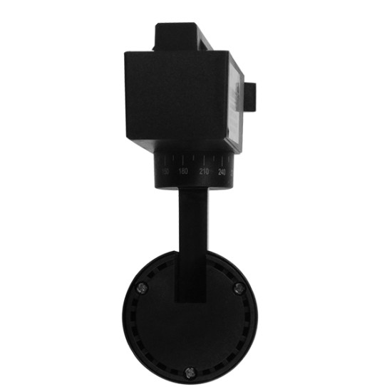 Globostar S-40014 Μονοφασικό Bridgelux COB LED Μάυρο Φωτιστικό Σποτ Ράγας 10W 230V 1250lm 30° Φυσικό Λευκό 4500k Globostar S-40014 Μονοφασικό Bridgelux COB LED Μάυρο Φωτιστικό Σποτ Ράγας 10W 230V 1250lm 30° Φυσικό Λευκό 4500k