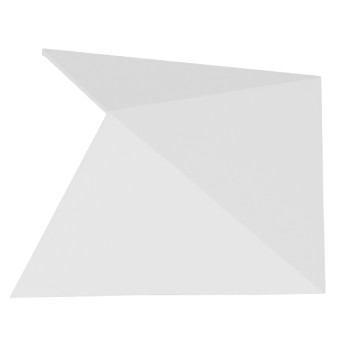 GLOBOSTAR® STEALTH 96503 Μοντέρνο Φωτιστικό Τοίχου - Απλίκα LED 10W 1200lm 60° AC 220-240V Αδιάβροχο IP65 Ψυχρό Λευκό 6000K - Bridgelux COB Chip & TÜV SÜD Driver - Λευκό Ματ - Μ17 x Π7.5 x Υ17cm - 5 Χρόνια Εγγύηση