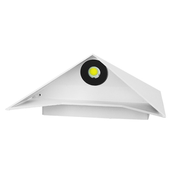 GloboStar® 96503 LED Φωτιστικό Τοίχου Απλίκα STEALTH Αρχιτεκτονικού Φωτισμού Λευκό Αδιάβροχο IP65 10 Watt CREE 1200lm 60° 230V Ψυχρό Λευκό Μ17 x Π7.5 x Υ17cm GloboStar® 96503 LED Φωτιστικό Τοίχου Απλίκα STEALTH Αρχιτεκτονικού Φωτισμού Λευκό Αδιάβροχο IP65 10 Watt CREE 1200lm 60° 230V Ψυχρό Λευκό Μ17 x Π7.5 x Υ17cm