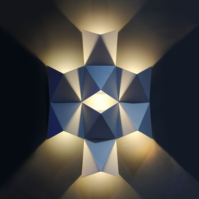 GloboStar® 96509 LED Φωτιστικό Τοίχου Απλίκα STEALTH Αρχιτεκτονικού Φωτισμού Γκρι Αδιάβροχο IP65 10 Watt CREE 1200lm 60° 230V Ψυχρό Λευκό Μ17 x Π7.5 x Υ17cm