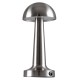 GloboStar® COCO 76510 Επαναφορτιζόμενο Επιτραπέζιο Φωτιστικό Πορτατίφ LED 1.5W 105lm 120° DC 5V IP44 Θερμό Λευκό 2700K Dimmable Ασημί Αλουμίνιο - Μ10 x Π10 x Υ22cm - 2 Xρόνια Εγγύηση GloboStar® COCO 76510 Μοντέρνο Επιτραπέζιο Φωτιστικό Πορτατίφ LED 1.5W 105lm 120° DC 5V Επαναφορτιζόμενο με Μπαταρία Li-ion 1800mAh - Διακόπτη Αφής με 3 Εντάσεις Φωτισμού Θερμό Λευκό 2700K Dimmable - Φ10 x 22cm - Ασημί