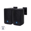 GloboStar® FDB ES104BT 98000 Facilities Speaker - Παθητικό Ηχείο Εγκαταστάσεων Επιτοίχιο με Μετασχηματιστή 100V & 16Ω - 40W RMS (160W Peak) - 1 x 4 Inches LF & 1 x 0.8 Inches HF - Αδιάβροχο IP65 - Μαύρο - Μ14.1 x Π17 x Υ23cm - Ζεύγος