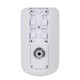 GLOBOSTAR® FDB ES104WT 98001 Επιτοίχιο Παθητικό Ηχείο Εγκαταστάσεων με Μετασχηματιστή 100V & 16Ω - 80W RMS (160W Peak) - 1 x 4" Inches LF & 1 x 0.8" Inches HF - Αδιάβροχο IP46 - Λευκό - Μ14 x Π17 x Υ23cm - Σετ 2 Τεμαχίων - 2 Χρόνια Εγγύη