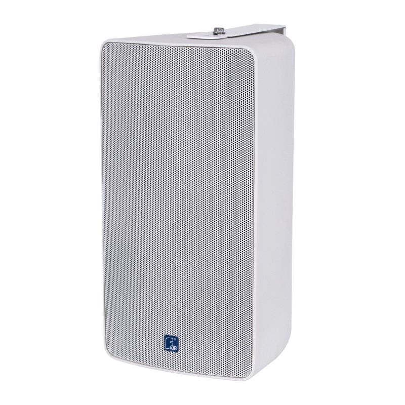 GloboStar® FDB ES108WT 98005 Facilities Speaker - Παθητικό Ηχείο Εγκαταστάσεων Επιτοίχιο με Μετασχηματιστή 100V & 16Ω - 150W RMS (600W Peak) - 1 x 8 Inches LF & 1 x 1 Inches HF - Αδιάβροχο IP65 - Λευκό - Μ24 x Π28.5 x Υ45cm