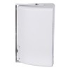 GloboStar® FDB ES108WT 98005 Facilities Speaker - Παθητικό Ηχείο Εγκαταστάσεων Επιτοίχιο με Μετασχηματιστή 100V & 16Ω - 150W RMS (600W Peak) - 1 x 8 Inches LF & 1 x 1 Inches HF - Αδιάβροχο IP65 - Λευκό - Μ24 x Π28.5 x Υ45cm