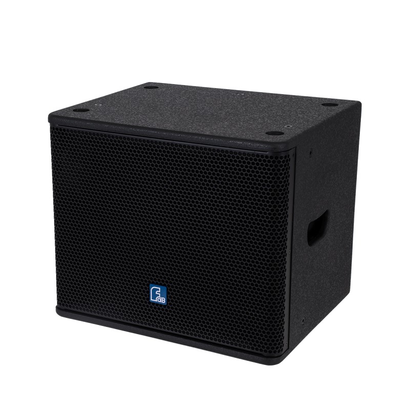 GloboStar® FDB ES110SA 98006 Facilities Speaker - Ενεργό Αυτοενισχυόμενο Ηχείο Subwoofer Εγκαταστάσεων Επιδαπέδιο με Ψηφιακό Ενισχυτή BA1.3 AC 220V/50-60Hz - 300W RMS (600W Peak) - 1 x 10 Inches LF - IP20 - Μαύρο - Μ44.5 x Π36.5 x Υ37.5cm