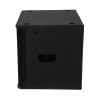 GloboStar® FDB ES110SA 98006 Facilities Speaker - Ενεργό Αυτοενισχυόμενο Ηχείο Subwoofer Εγκαταστάσεων Επιδαπέδιο με Ψηφιακό Ενισχυτή BA1.3 AC 220V/50-60Hz - 300W RMS (600W Peak) - 1 x 10 Inches LF - IP20 - Μαύρο - Μ44.5 x Π36.5 x Υ37.5cm