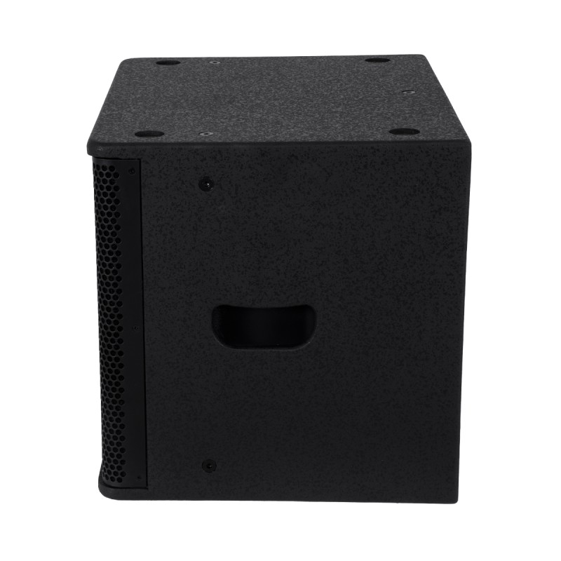 GloboStar® FDB ES110SA 98006 Facilities Speaker - Ενεργό Αυτοενισχυόμενο Ηχείο Subwoofer Εγκαταστάσεων Επιδαπέδιο με Ψηφιακό Ενισχυτή BA1.3 AC 220V/50-60Hz - 300W RMS (600W Peak) - 1 x 10 Inches LF - IP20 - Μαύρο - Μ44.5 x Π36.5 x Υ37.5cm