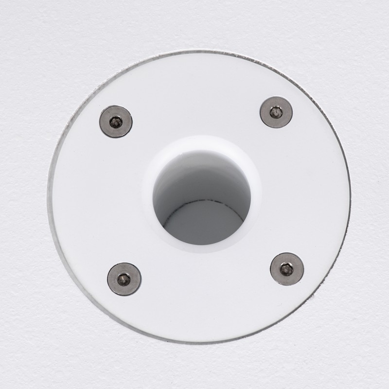 GloboStar® FDB ES112SA 98007 Facilities Speaker - Ενεργό Αυτοενισχυόμενο Ηχείο Subwoofer Εγκαταστάσεων Επιδαπέδιο με Ψηφιακό Ενισχυτή BA1.6 AC 220V/50-60Hz - 600W RMS (1400W Peak) - 1 x 12 Inches LF - IP20 - Λευκό - Μ44.5 x Π44.5 x Υ37.5cm