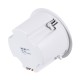GLOBOSTAR® FDB C800T 98013 Χωνευτό Παθητικό Ηχείο Εγκαταστάσεων με Μετασχηματιστή 100V & 8Ω - 50W RMS (100W Peak) - 1 x 8" Inches LF & 1 x 1" Inches HF - IP20 - Λευκό - Μ28 x Π28 x Υ21cm / Q24.5 x 17.7cm - 2 Χρόνια Εγγύηση