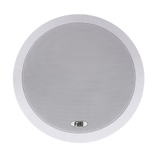 GLOBOSTAR® FDB C800T 98013 Χωνευτό Παθητικό Ηχείο Εγκαταστάσεων με Μετασχηματιστή 100V & 8Ω - 50W RMS (100W Peak) - 1 x 8" Inches LF & 1 x 1" Inches HF - IP20 - Λευκό - Μ28 x Π28 x Υ21cm / Q24.5 x 17.7cm - 2 Χρόνια Εγγύηση