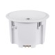 GLOBOSTAR® FDB C800T 98013 Χωνευτό Παθητικό Ηχείο Εγκαταστάσεων με Μετασχηματιστή 100V & 8Ω - 50W RMS (100W Peak) - 1 x 8" Inches LF & 1 x 1" Inches HF - IP20 - Λευκό - Μ28 x Π28 x Υ21cm / Q24.5 x 17.7cm - 2 Χρόνια Εγγύηση