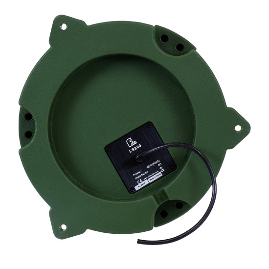 GLOBOSTAR® FDB LS208 98014 Επιδαπέδιο Παθητικό Ηχείο Εγκαταστάσεων με Μετασχηματιστή 100V & 8Ω - 150W RMS (300W Peak) - 1 x 8" Inches LF & 1 x 1" Inches HF - Αδιάβροχο IP56 - Πράσινο - Μ38 x Π38 x Υ49cm - 2 Χρόνια Εγγύηση