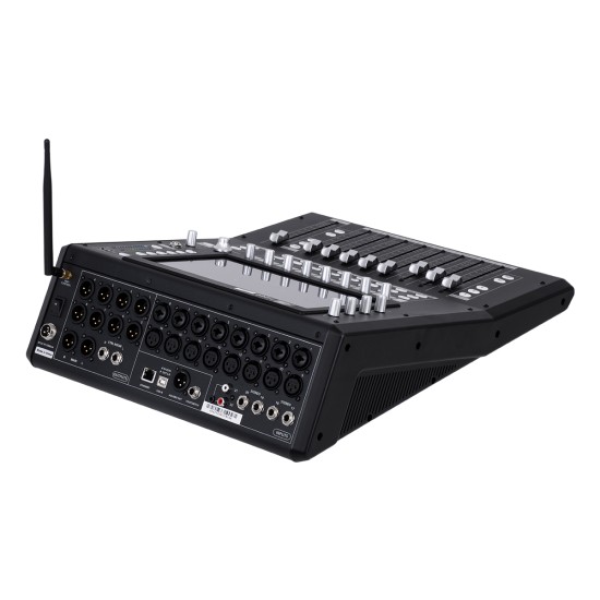 GloboStar® FDB F260 98023 Multifunctional Digital Mixer Audio Console 24Ch - Επαγγελματική Ψηφιακή Κονσόλα Ήχου 16Ch Audio In / 8Ch Audio Out / 8Ch BUS Out - Οθόνη Αφής 10 HD - Wifi Smart System - UDP - AC 220V/50-60Hz - IP20 - Μαύρο - Μ38 x Π49 x Υ GloboStar® FDB F260 98023 Multifunctional Digital Mixer Audio Console 24Ch - Επαγγελματική Ψηφιακή Κονσόλα Ήχου 16Ch Audio In / 8Ch Audio Out / 8Ch BUS Out - Οθόνη Αφής 10 HD - Wifi Smart System - UDP - AC 220V/50-60Hz - IP20 - Μαύρο - Μ38 x Π49 x Υ