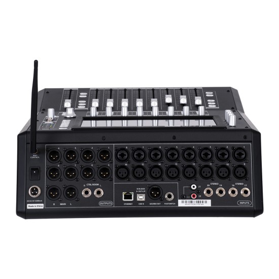 GloboStar® FDB F260 98023 Multifunctional Digital Mixer Audio Console 24Ch - Επαγγελματική Ψηφιακή Κονσόλα Ήχου 16Ch Audio In / 8Ch Audio Out / 8Ch BUS Out - Οθόνη Αφής 10 HD - Wifi Smart System - UDP - AC 220V/50-60Hz - IP20 - Μαύρο - Μ38 x Π49 x Υ GloboStar® FDB F260 98023 Multifunctional Digital Mixer Audio Console 24Ch - Επαγγελματική Ψηφιακή Κονσόλα Ήχου 16Ch Audio In / 8Ch Audio Out / 8Ch BUS Out - Οθόνη Αφής 10 HD - Wifi Smart System - UDP - AC 220V/50-60Hz - IP20 - Μαύρο - Μ38 x Π49 x Υ