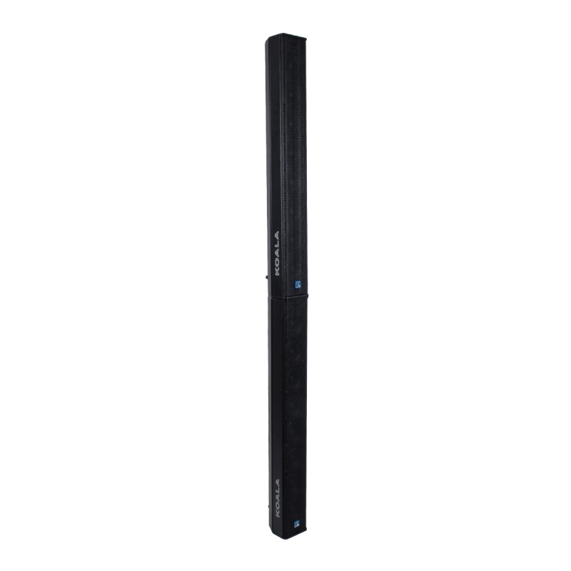GloboStar® FDB K803 98024 PA Speaker - Παθητικό Ηχείο Column Κολωνάτο Επιτοίχιο & Επιδαπέδιο 8Ω - 200W RMS (800W Peak) - 8 x 3 Inches Mid & HF - IP20 - Μαύρο - Μ10 x Π11 x Υ75cm - Ζεύγος