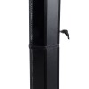 GloboStar® FDB K803 98024 PA Speaker - Παθητικό Ηχείο Column Κολωνάτο Επιτοίχιο & Επιδαπέδιο 8Ω - 200W RMS (800W Peak) - 8 x 3 Inches Mid & HF - IP20 - Μαύρο - Μ10 x Π11 x Υ75cm - Ζεύγος