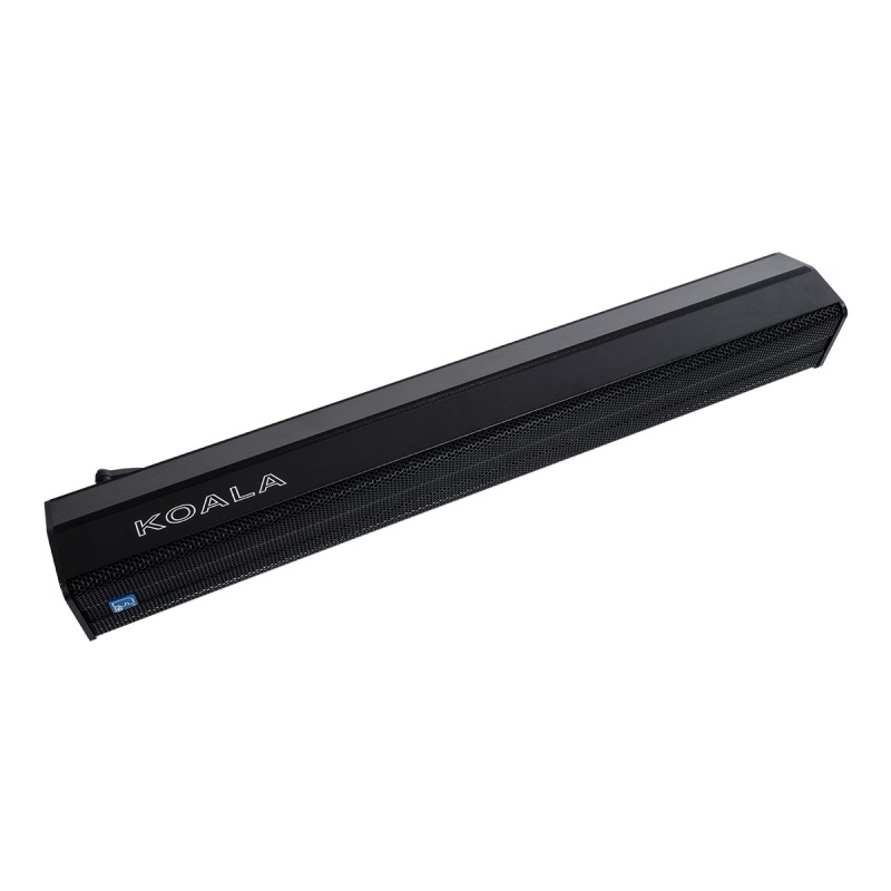 GloboStar® FDB K803 98024 PA Speaker - Παθητικό Ηχείο Column Κολωνάτο Επιτοίχιο & Επιδαπέδιο 8Ω - 200W RMS (800W Peak) - 8 x 3 Inches Mid & HF - IP20 - Μαύρο - Μ10 x Π11 x Υ75cm - Ζεύγος