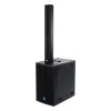 GloboStar® FDB K803 98024 PA Speaker - Παθητικό Ηχείο Column Κολωνάτο Επιτοίχιο & Επιδαπέδιο 8Ω - 200W RMS (800W Peak) - 8 x 3 Inches Mid & HF - IP20 - Μαύρο - Μ10 x Π11 x Υ75cm - Ζεύγος