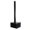 GloboStar® FDB K803 98024 PA Speaker - Παθητικό Ηχείο Column Κολωνάτο Επιτοίχιο & Επιδαπέδιο 8Ω - 200W RMS (800W Peak) - 8 x 3 Inches Mid & HF - IP20 - Μαύρο - Μ10 x Π11 x Υ75cm - Ζεύγος