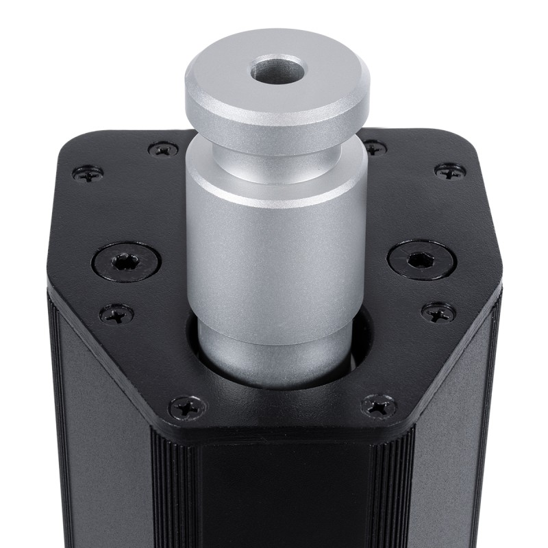 GloboStar® FDB K803 98024 PA Speaker - Παθητικό Ηχείο Column Κολωνάτο Επιτοίχιο & Επιδαπέδιο 8Ω - 200W RMS (800W Peak) - 8 x 3 Inches Mid & HF - IP20 - Μαύρο - Μ10 x Π11 x Υ75cm - Ζεύγος
